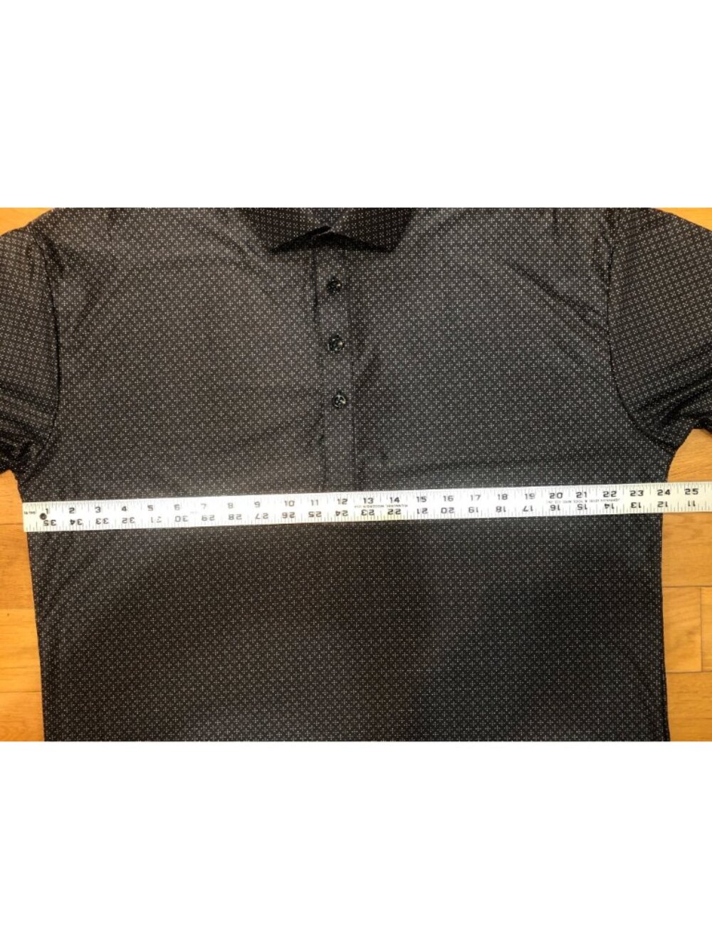 Collars & Co Featherweight Matrix Dress Collar Flex Performance Polo Shirt Sz XL - Picture 5 of 8